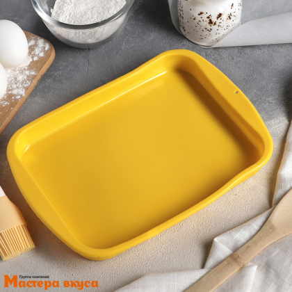 Форма силиконовая ПИРОГ-ПРОТИВЕНЬ (прямоугольный), 27*18,5см h~3см