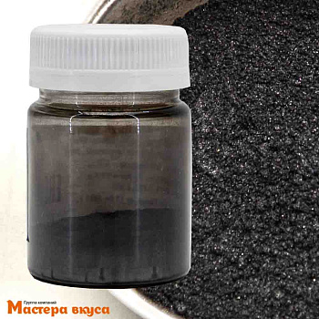 Пищевой блеск плотный Иран, ЧЕРНЫЙ , 5 гр