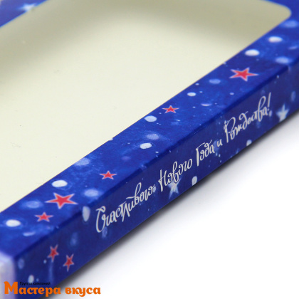 Упаковка для шоколадной плитки 180*90*14 мм  (Мишки на севере)