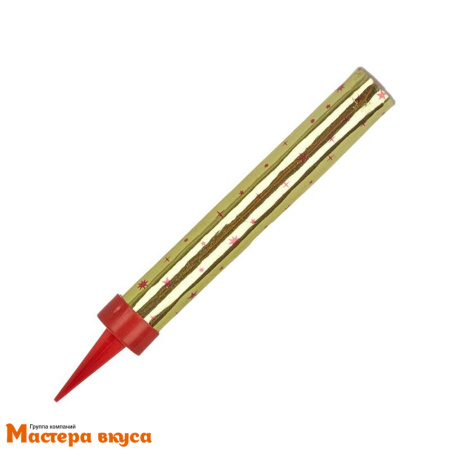 Фейерверк, холодный фонтан 12,5 см, золотой, 1 шт