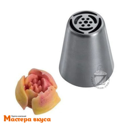 Насадка стальная "Тюльпан" 25мм  (BX0004) №244