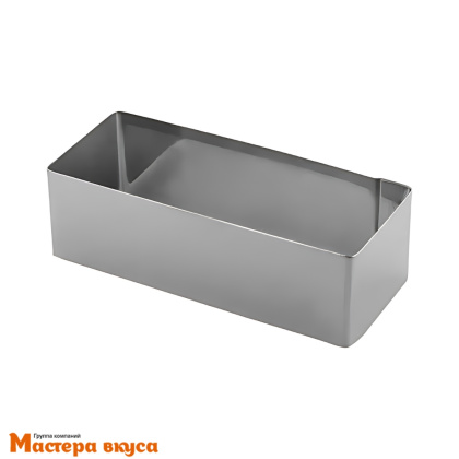 Форма-резак Прямоугольник 100*200, h50 мм (нерж.сталь) ВЕНТСАР