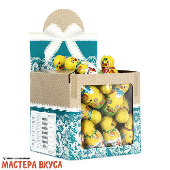 Декор из шоколадной глазури "Забавный цыпленок" ~7,5см 