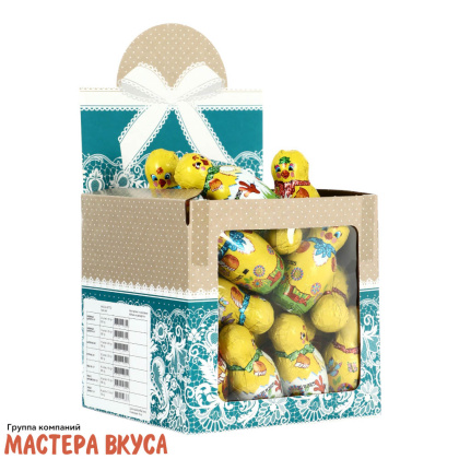 Декор из шоколадной глазури "Забавный цыпленок" ~7,5см 