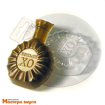 Форма для шоколада пластиковая КОНЬЯК Х.О. 100*68*19мм