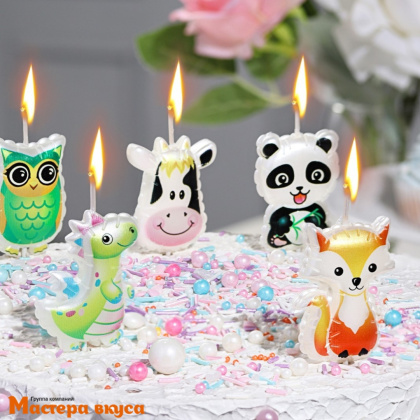 Свеча-фигурка ЛИСИЧКА, 9,5*3,5 см