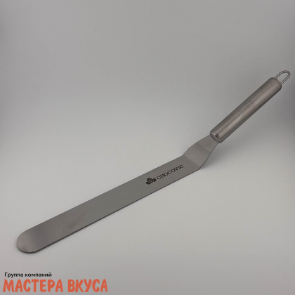 Палета (спатула) угловая металлическая 21,5*3 см (36,5 см)