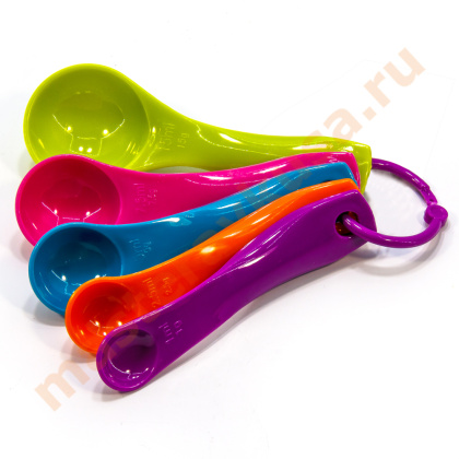 Ложка мерная в наборе 5 шт, (1гр, 2,5гр, 5гр, 7гр, 15гр), "Креатив" Доляна