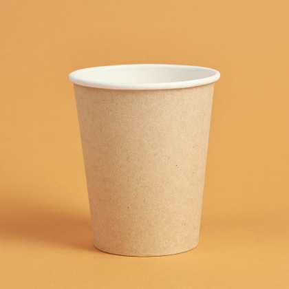 Стакан бумажный КРАФТ, 250 мл 