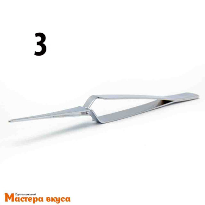 Пинцет кондитерский 11-13 см в ассортименте, нерж.сталь