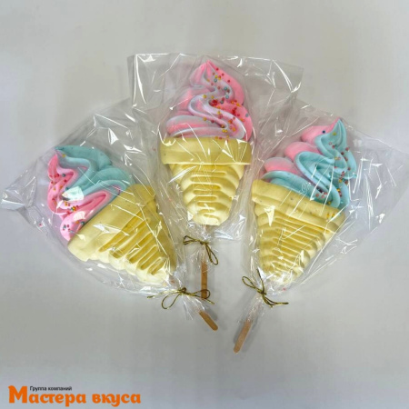 Меренга на палочке "Мороженое", h~9 см