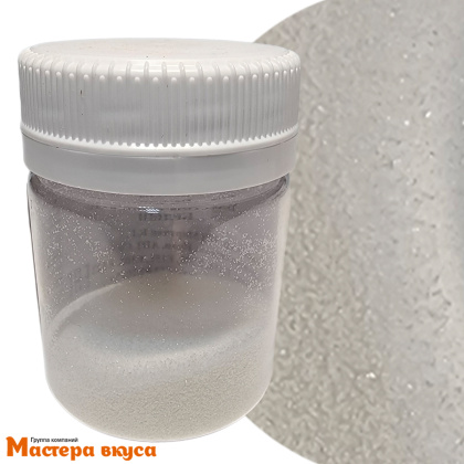 Пищевые блёстки (глиттер) Иран, БЕЛЫЙ, 5 г