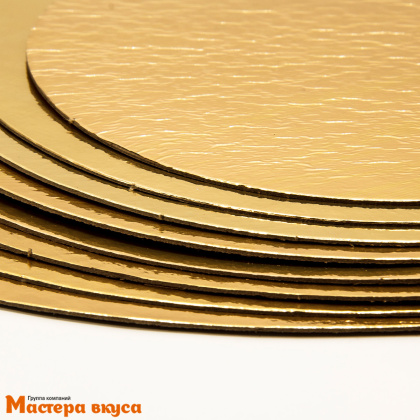 Подложка 0.8 мм, D180 мм односторонняя золото