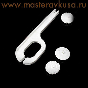 Резак для резки мастики с насадками (3 насадки)