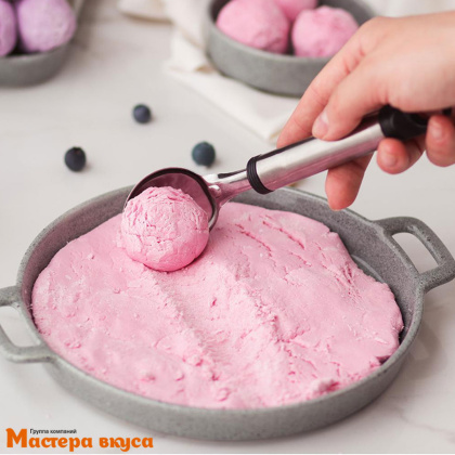 Ложка для мороженого металлическая, 50 мл, 20-21 см