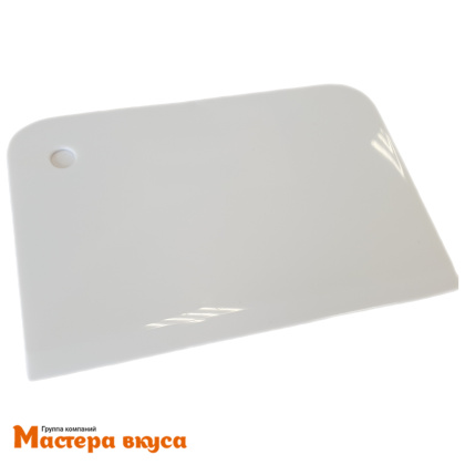 Шпатель-скребок пластиковый Прямоугольный 15*10 см 