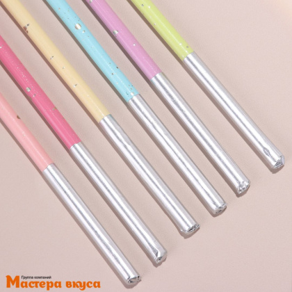 Свечи высокие ИСПОЛНЕНИЕ ЖЕЛАНИЙ, (набор 6 шт), h-15см