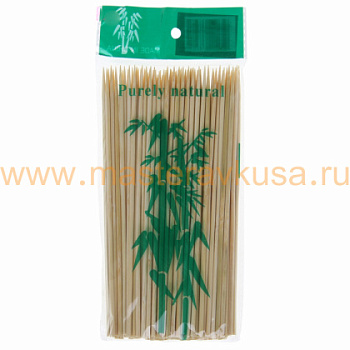 Шампур деревянный 15 см (бамбук), D 3 мм, 85-90 шт