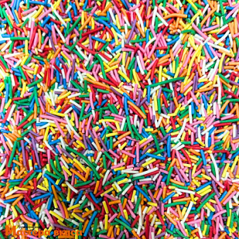 Посыпка Вермишель  микс №1 разноцветная яркая, 75 гр