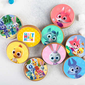 Фотопечать Цветняшки, для пряников, № 32