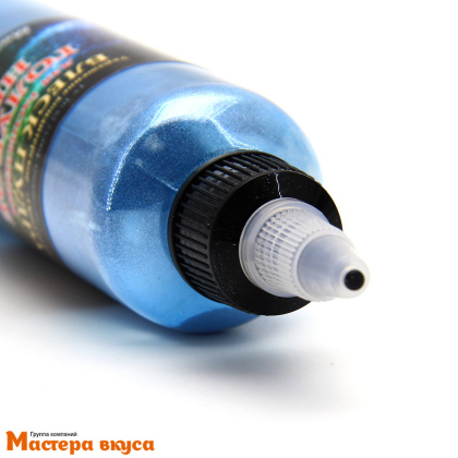 Пищевой блеск-пудра Орнамент для распыления ГОЛУБОЕ НЕБО, 25 г