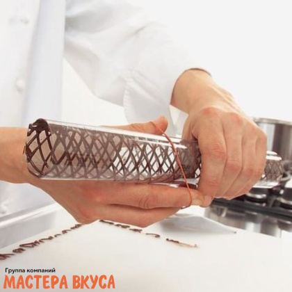 Лист ацетатный (гитарный) для шоколада, 20*30 см, 200 мкм 