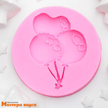 Молд силиконовый ШАРИКИ, 6,5*6,5*0,9 см