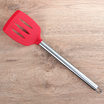 Лопатка силиконовая с прорезями 35 см, "Редмонд"