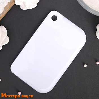 Шпатель-скребок пластиковый Прямоугольный 13,5*8 см 