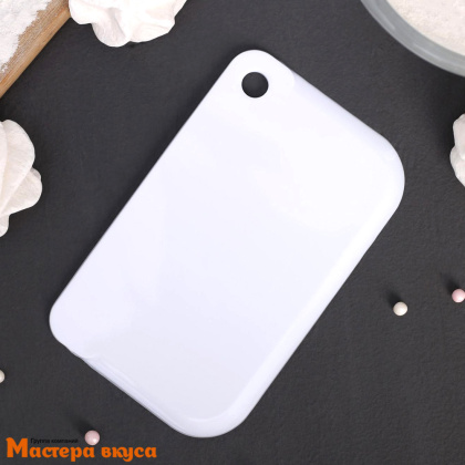 Шпатель-скребок пластиковый Прямоугольный 13,5*8 см 