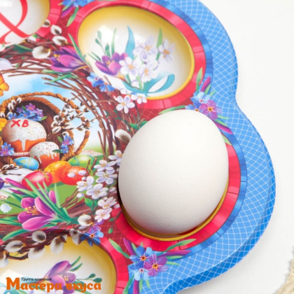Подставка КОМПОЗИЦИЯ на 6 яиц и кулич