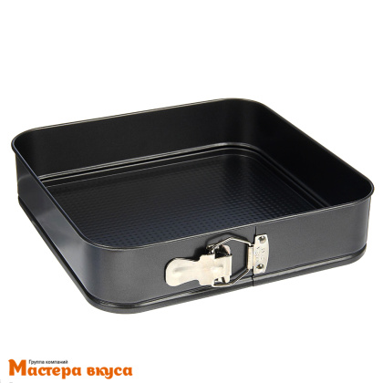 Форма для выпечки разъемная, 28*28см  h-7см, (антипригарное покрытие) Квадрат "Элин"