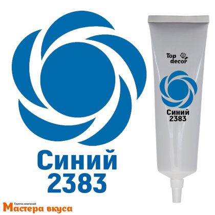 Краситель гелевый Top decor, СИНИЙ, 100гр