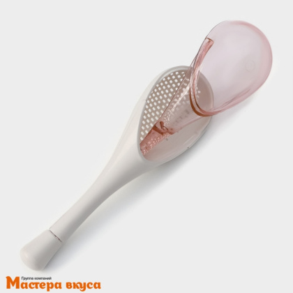 Диспенсер для опудривания сахарной пудрой и какао, пластик 19,5*4,5 см