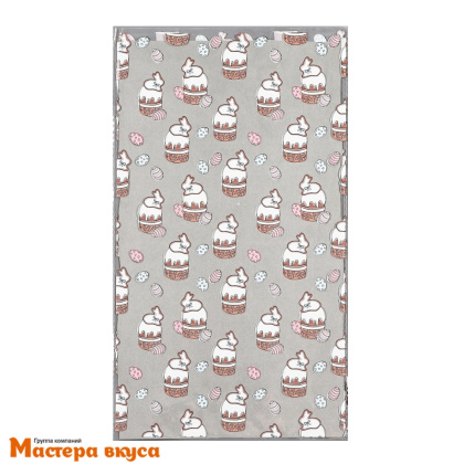 Пакет для сладостей 20*35 см, "Куличи" 