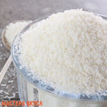 Кокосовая стружка Файн 65% (мелкая) Индонезия, 100 гр