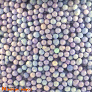 Посыпка Шарики сахарные Бисер ЛИЛОВЫЙ перламутр (d2мм), 1кг