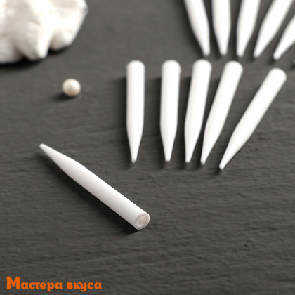 Капсулы-гильзы для живых цветов, 5*0,5 см, набор 12 шт