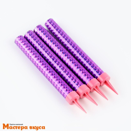 Фейерверк, холодный фонтан 12 см, РОЗОВЫЕ ИСКРЫ, цветное пламя, 1 шт 