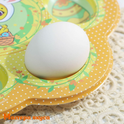 Подставка ЦЫПЛЕНОК на 6 яиц и кулич