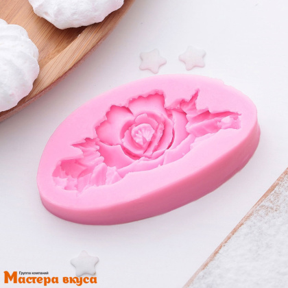 Молд силиконовый РОЗАН, 7*4*1 см