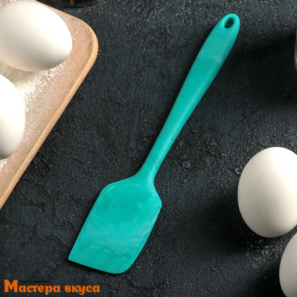 Лопатка силиконовая безшовная 20,5 см, "Парус"