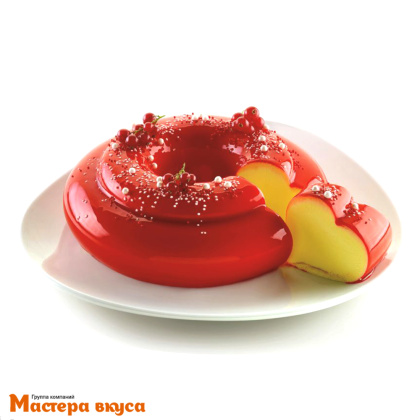 Форма силиконовая Silikomart ABBRACCIO Объятие серая, (Италия)