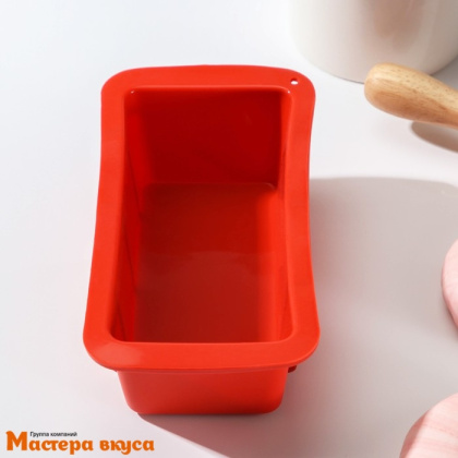 Форма силиконовая ХЛЕБ, 12,8*8,5см h~5 см (изделие верх 14*6,см h~5см)