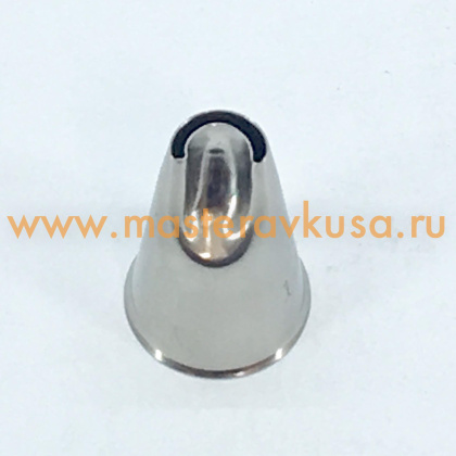 Насадка стальная ХРИЗАНТЕМА, h-32мм, d-6мм D-18мм,  №81