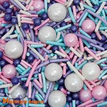 Посыпка  микс ЛАВАНДОВЫЙ ДЕСЕРТ, 50 гр 