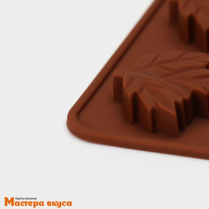 Форма для шоколада силиконовая  КЛЕНОВЫЙ СИРОП, (18 ячеек) 19,5*17,1см
