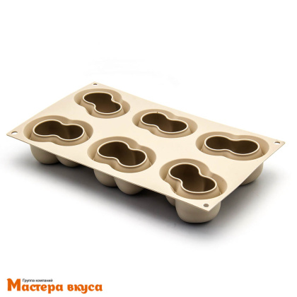 Форма силиконовая Silikomart CILIEGIA Черешня двойная, (Италия)