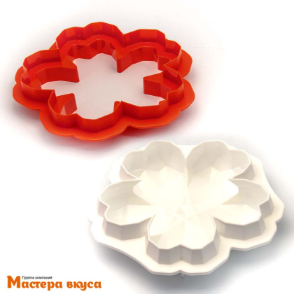 Форма силиконовая Silikomart SAKURA ORIGAMI 600 Сакура Оригами (форма+вырубка), (Италия)