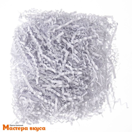 Бумажный наполнитель декоративный, БЕЛЫЙ, 50 гр